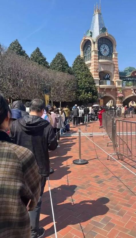 上海迪士尼app的排队人数