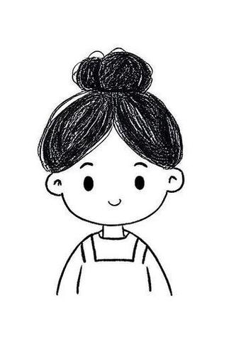 丸子头漫画