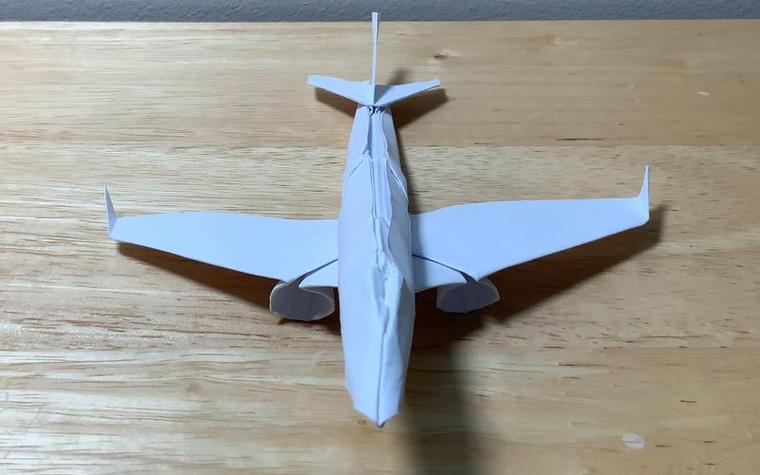 空客a380折纸