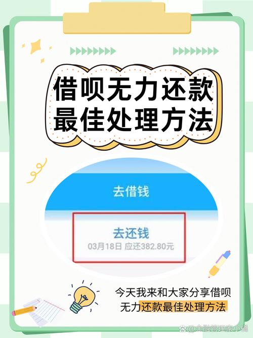 欠借呗的钱无力偿还怎么办
