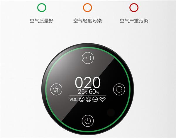 净化器4个按键图解