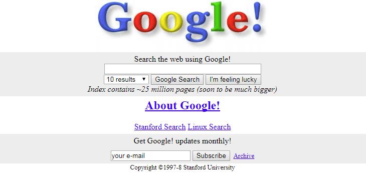 google网页
