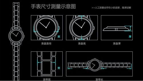 手表表盘尺寸缩略图