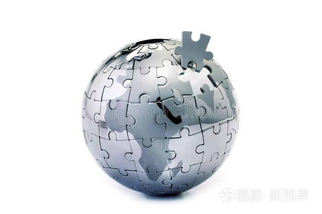 世界地图模板拼图