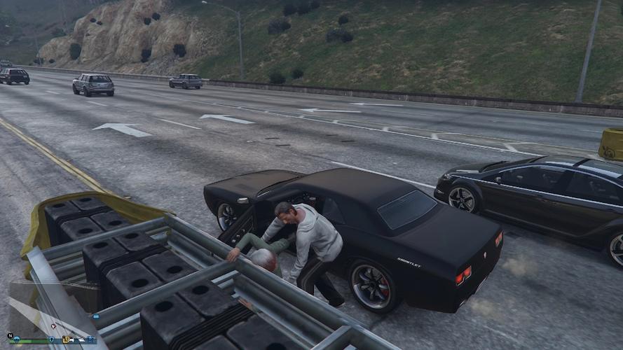 GTA5路人互相打架