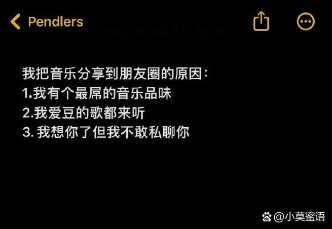 分享的歌在朋友圈看不到截图