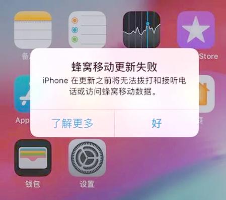 iPhone蜂窝用量不更新