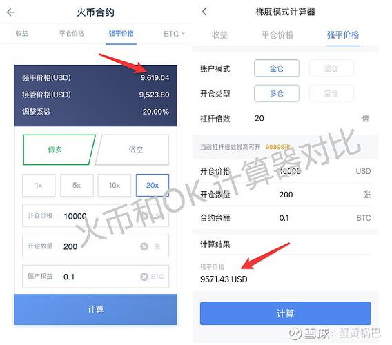 爆仓风险模拟计算器