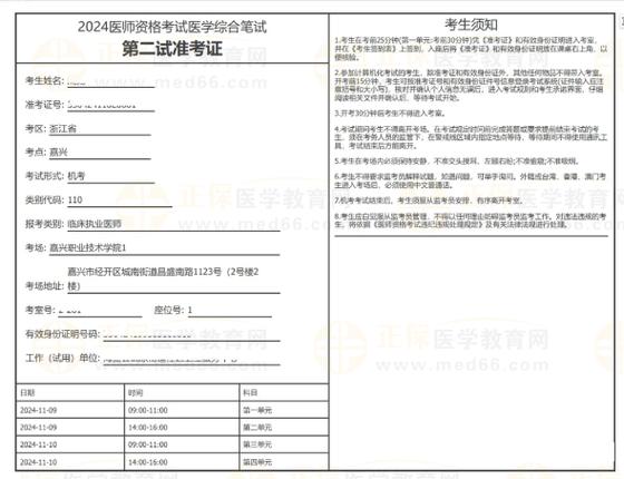2024年执业医师考试