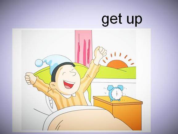 get up early