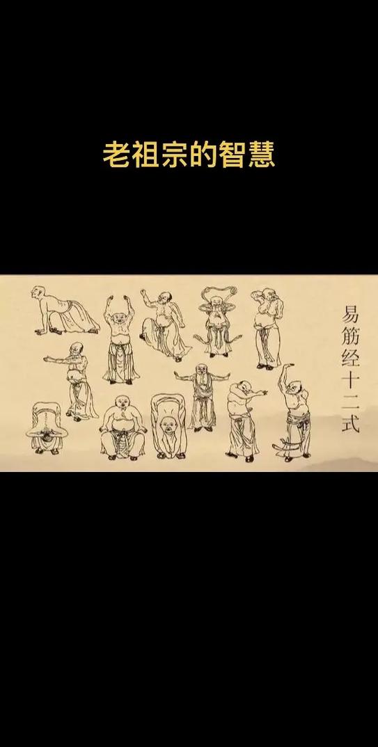 易筋经12式详细图解