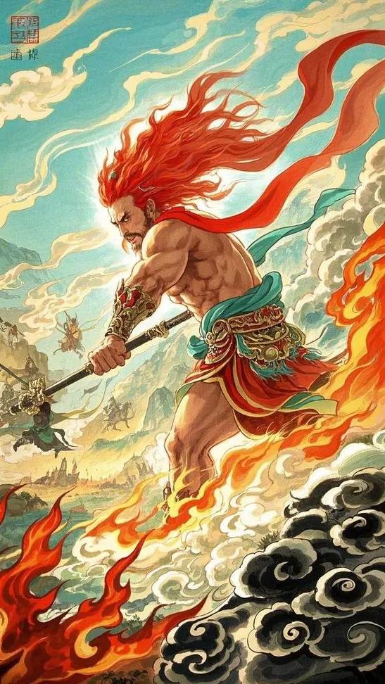 火神祝融的图片大全