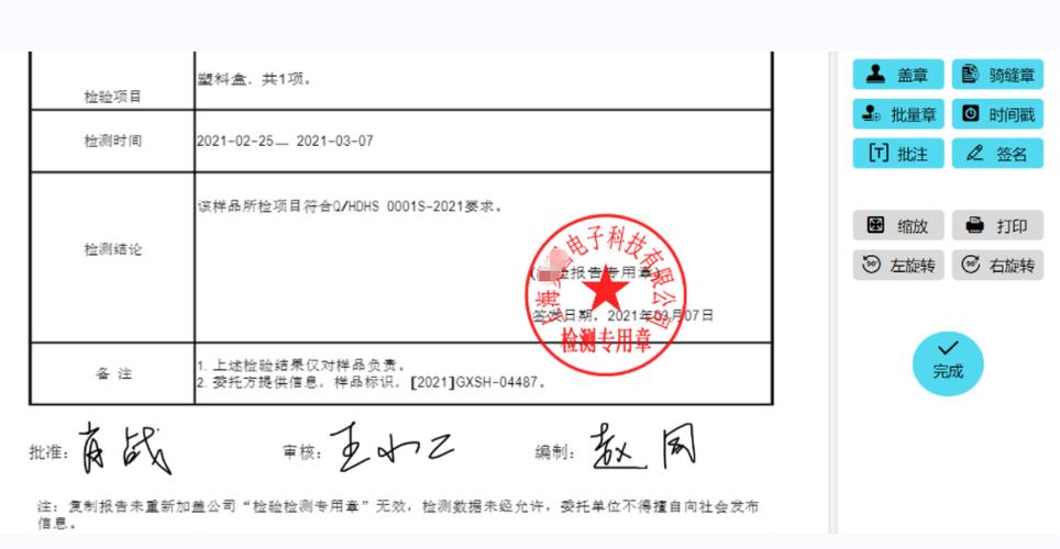 负责人签章只是签字可以吗