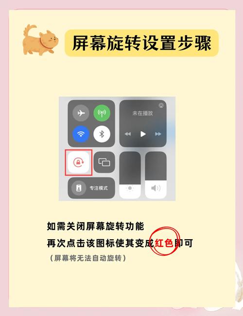 苹果手机手机屏幕旋转怎么设置