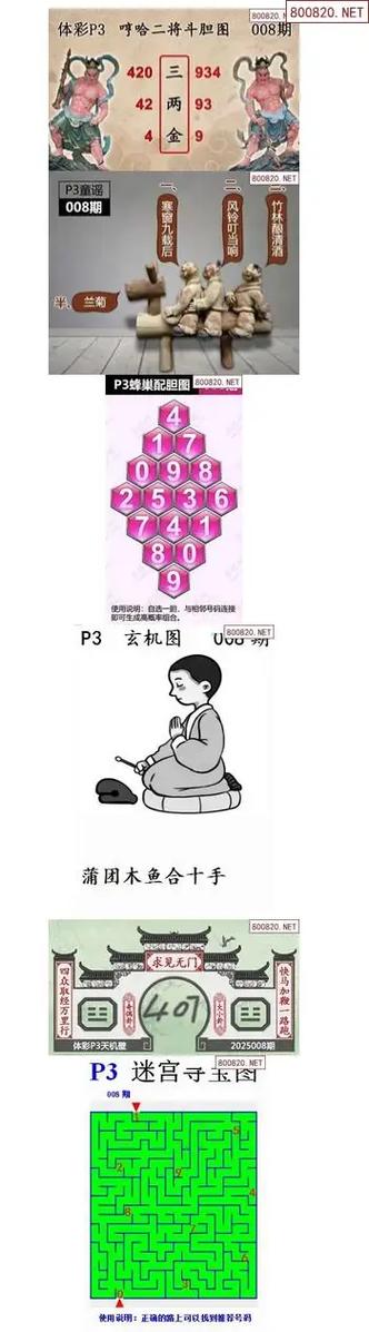 今日3d蜂巢迷宫玄机图谜50期