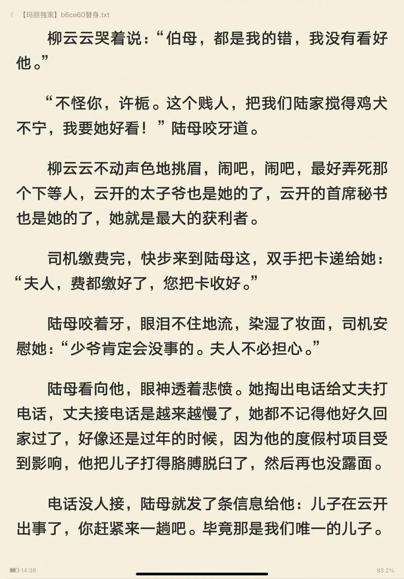 浮生后传全文阅读