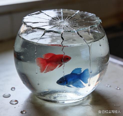 鱼缸裂开寓意着什么