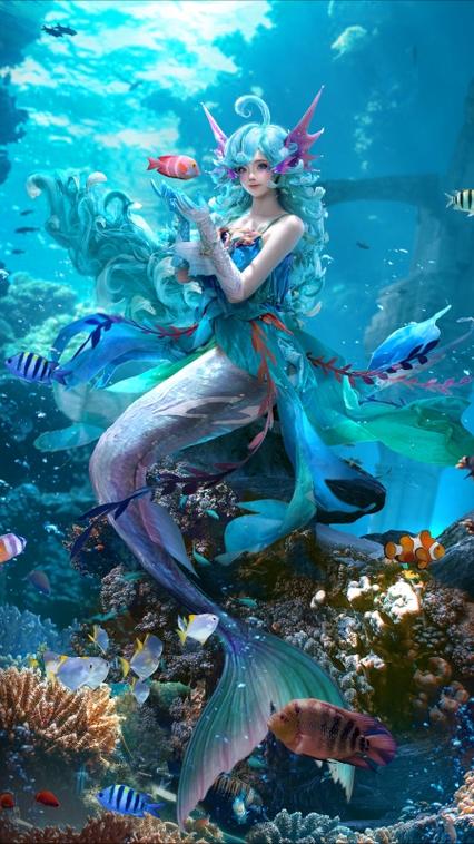 美人鱼cos连体衣