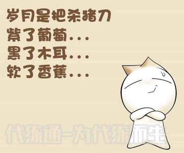 时间就是把杀猪刀说说