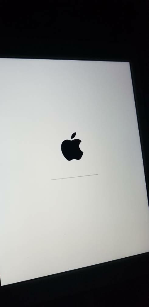 ipad开机白苹果一闪一灭