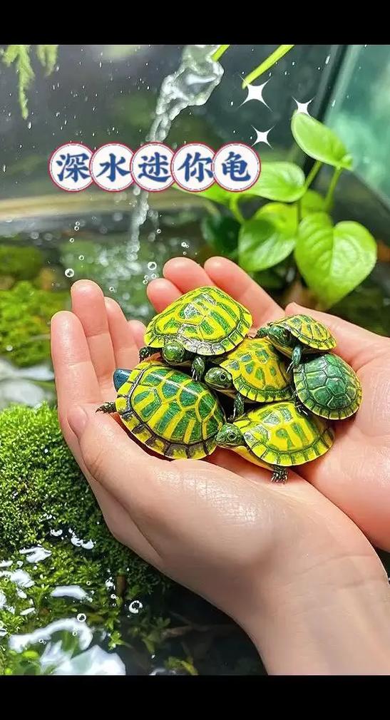 3元一盒的迷你小乌龟
