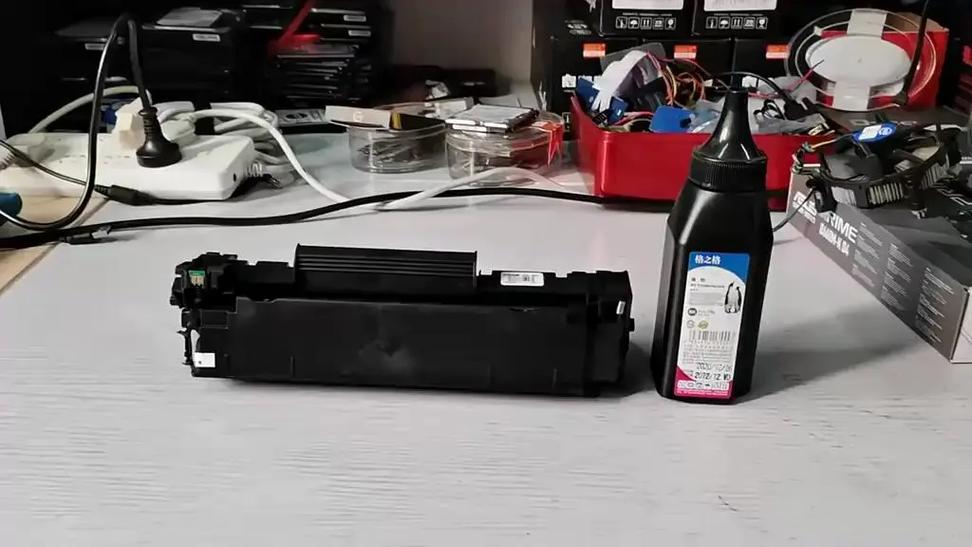 激光打印机碳粉盒怎样加粉图标