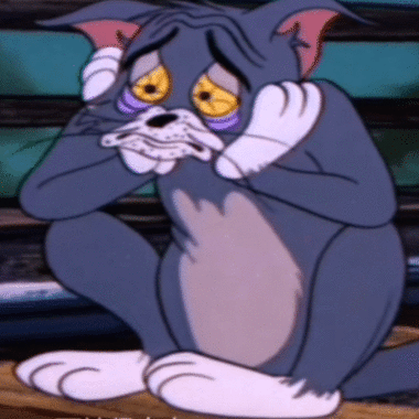 委屈的汤姆猫图片