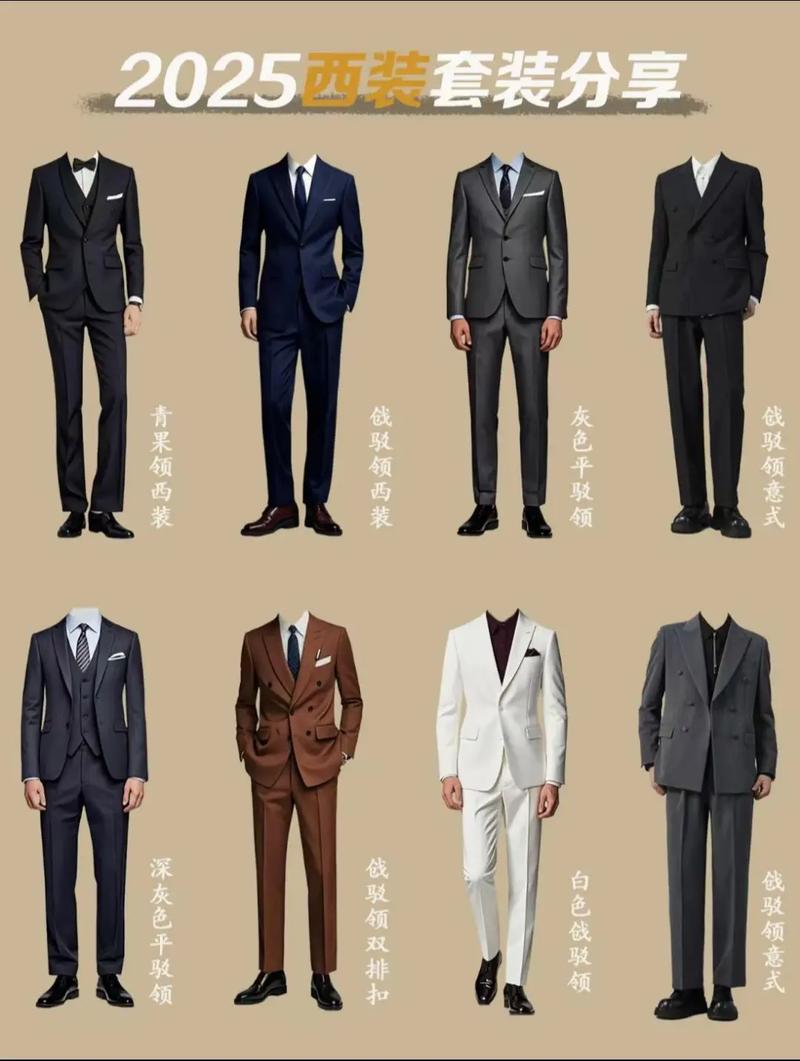 伴郎一般穿三种衣服