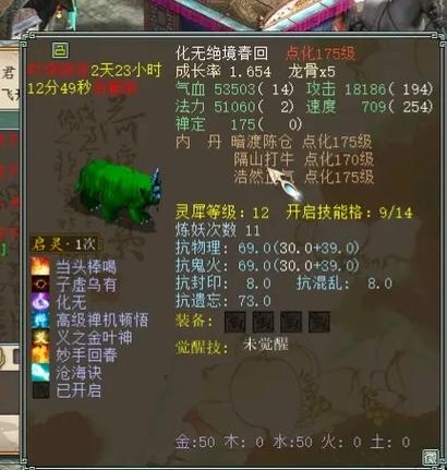 大话西游手游最牛黄金