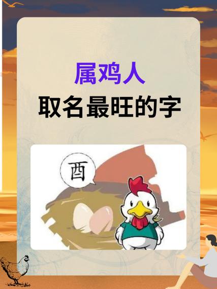 属鸡男孩名字最佳用字