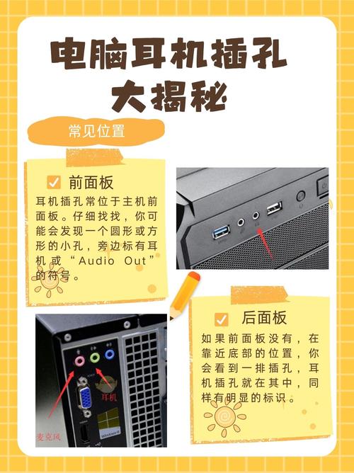 电脑耳机孔插不进去怎么办
