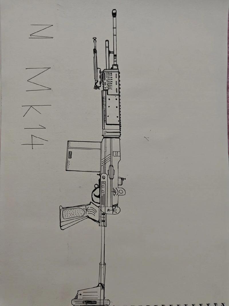 铁爪mk14怎么画