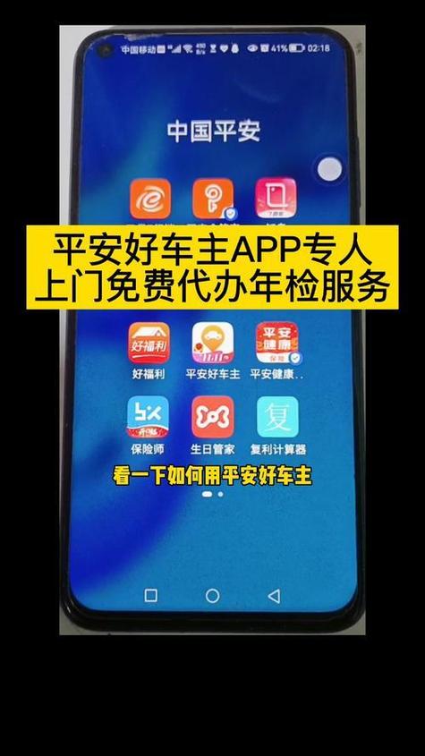 平安好车主代办年检