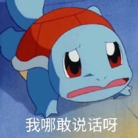 我哪敢说话啊表情包