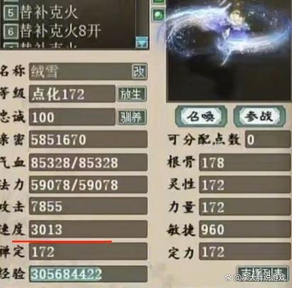 敏木职业属性加点