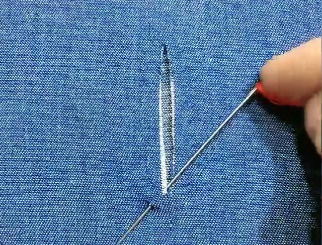 万能缝补隐形针法