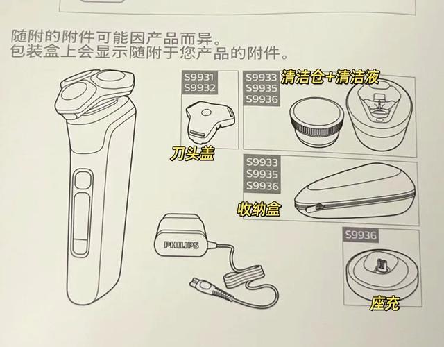 不同型号的剃须刀拆解方法截图