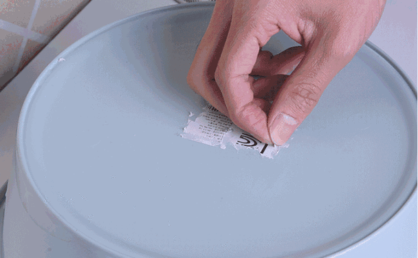 如何干净的撕下标签图标