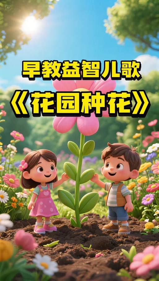 花园种花儿歌原唱