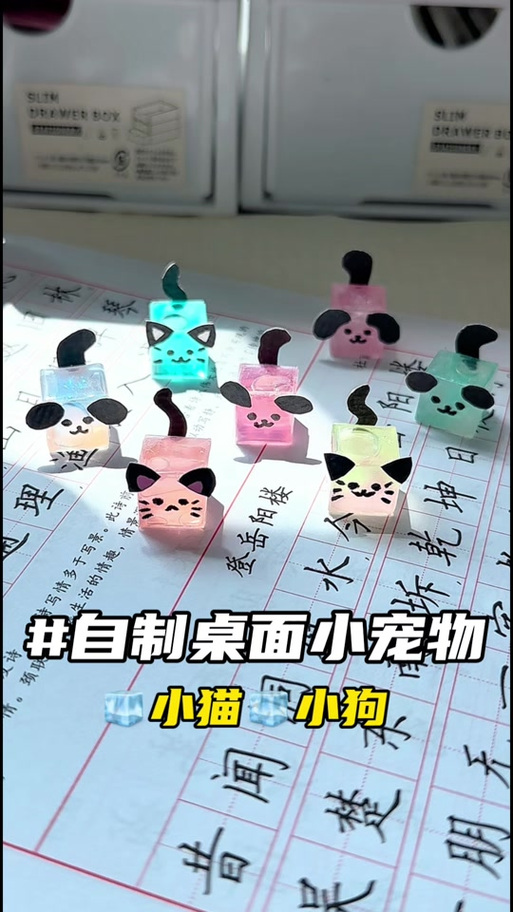 女生手工迷你小宠物