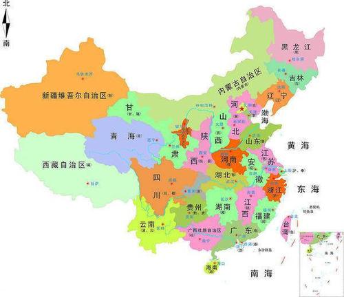 全国各省市地图缩略图