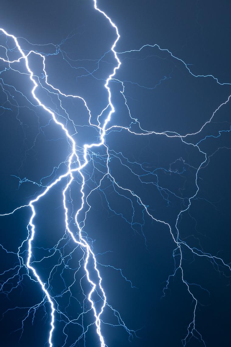 防雷电警示标志