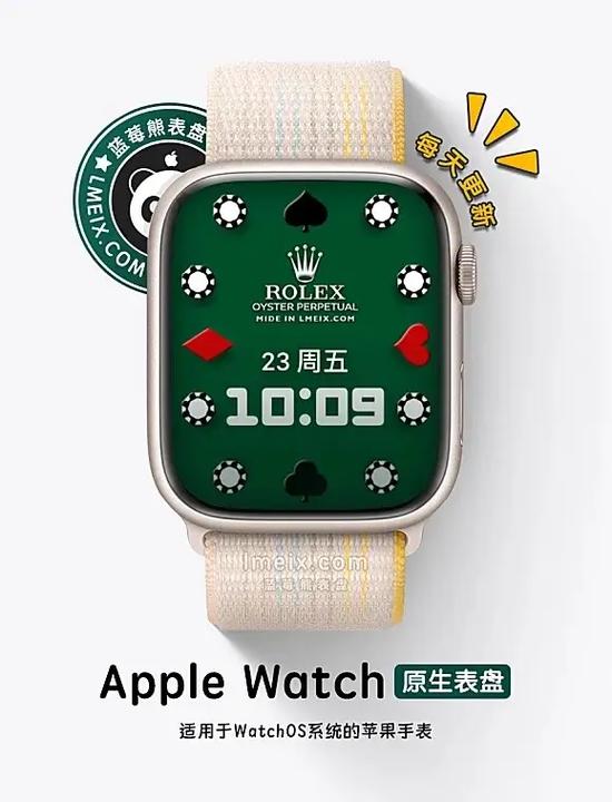 iwatch自定义表盘