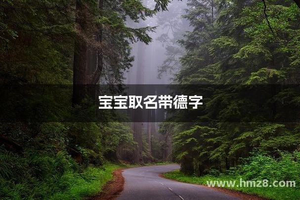 中间是德字的男孩名字