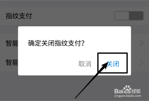 支付宝没有指纹支付怎么回事