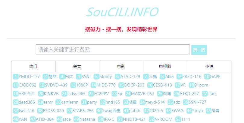 2025磁力搜索引擎缩略图