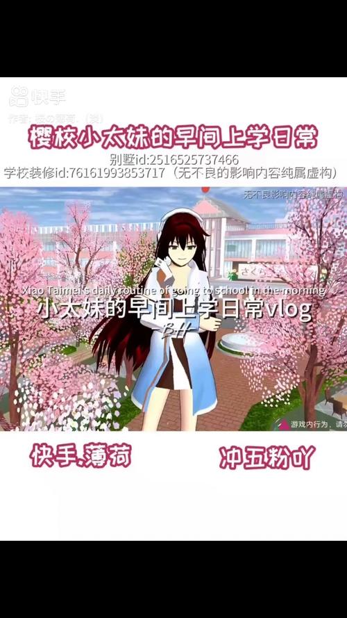 樱花校园模拟器一家四口日常
