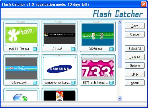 flash抓取器