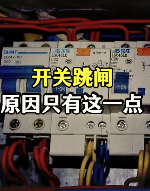 灯开一会就跳闸