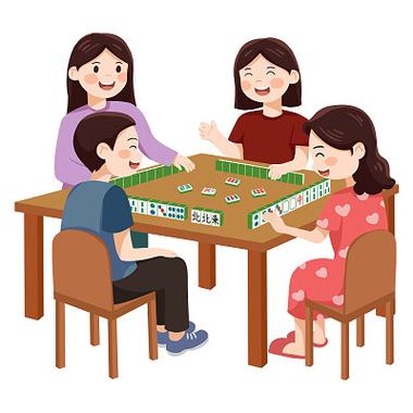 欢乐打麻将四人麻将